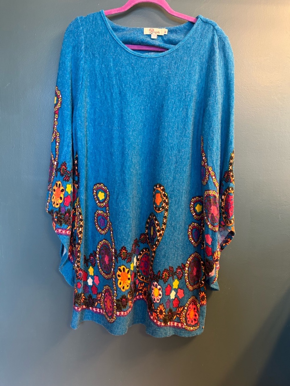 Aryeh Blue Knit dress